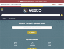 Tablet Screenshot of essco.net